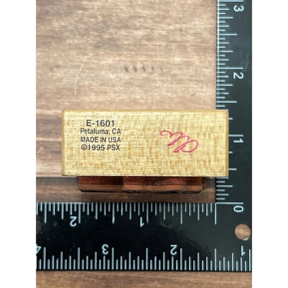 Angel Snowman Wood Mounted Rubber Stamp By PSX 1995 E-1601 - Picture 3 of 5